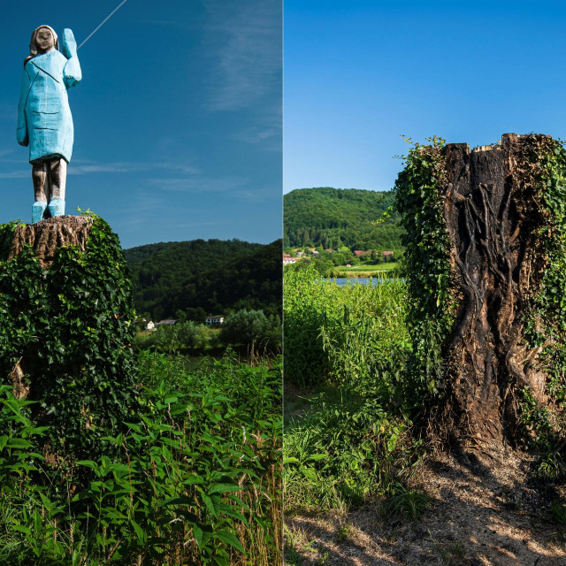Statua Melanije Trump