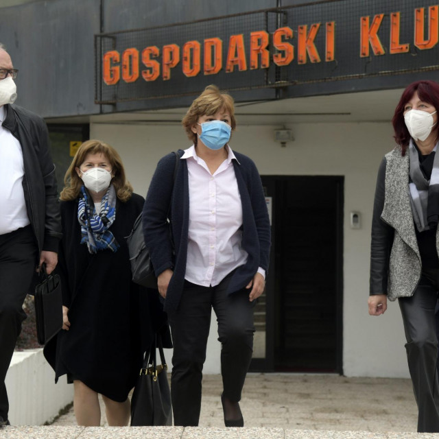Stjepan Topolnjak, Anica Prašnjak, Jadranka Ivezić, Renata Čulinovič Čačić
