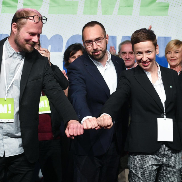 Luka Korlaet, Tomislav Tomašević i Danijela Dolenec