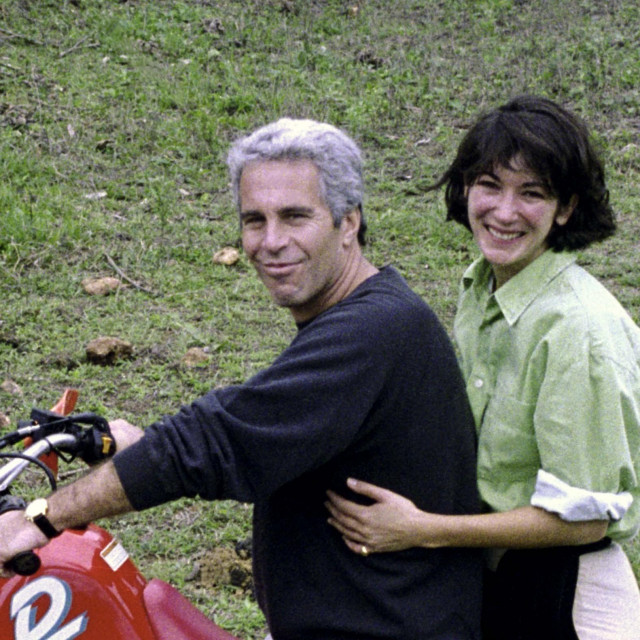 Ghislaine Maxwell i Jeffrey Epstein