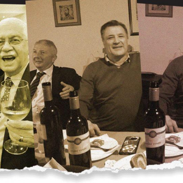 Darko Krušlin i Adolf Kožul, Zoran Vekić i Zdravko Mamić, Zdravko Mamić i Drago Tadić