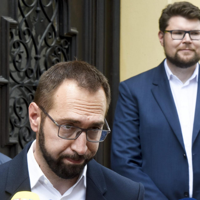 Tomislav Tomašević i Peđa Grbin