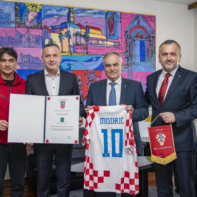 Ivica Olić, Zlatko Dalić, Marijan Kustić, Blaženko Boban, Mate Šimundić i Stipe Pletikosa