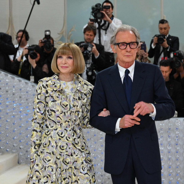 Anna Wintour i Bill Nighy