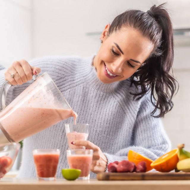 Smoothie je idealan doručak kad smo u žurbi.