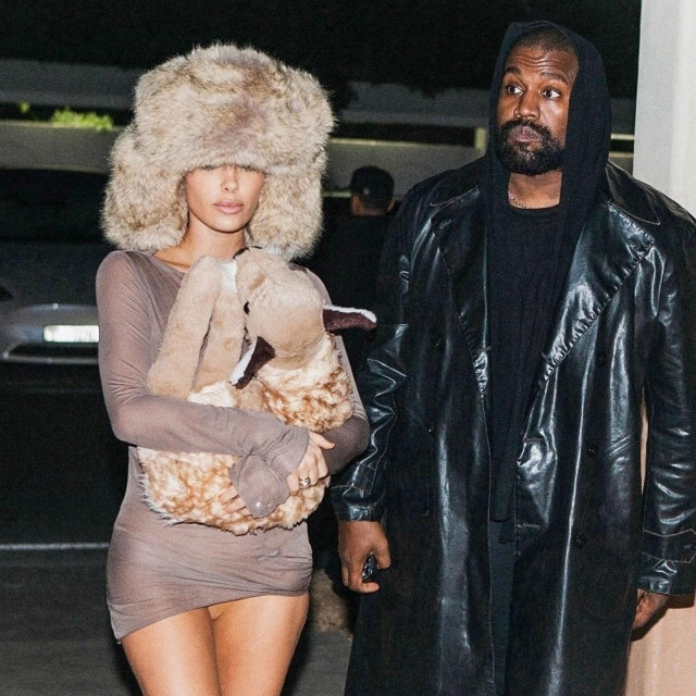 Kanye West i Bianca Censori