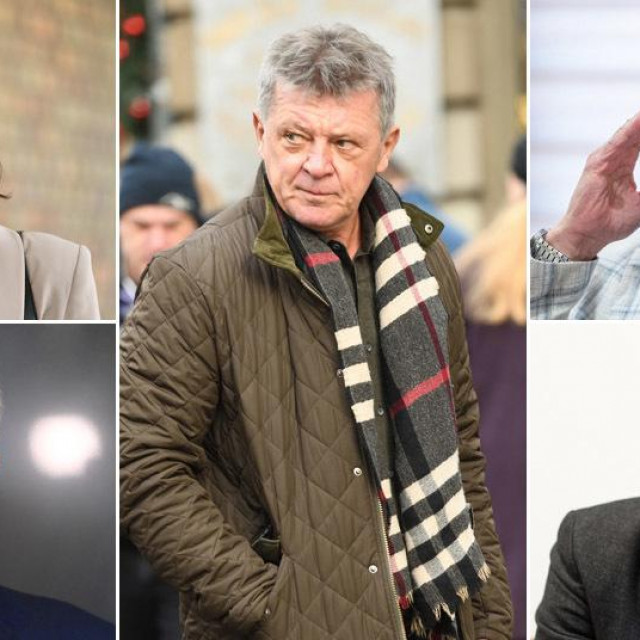 Josipa Pleslić, Ivica Todorić, Ivan Turudić, Zdravko Mamić i Dragan Kovačević