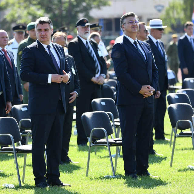 Zoran Milanović i  Andrej Plenković