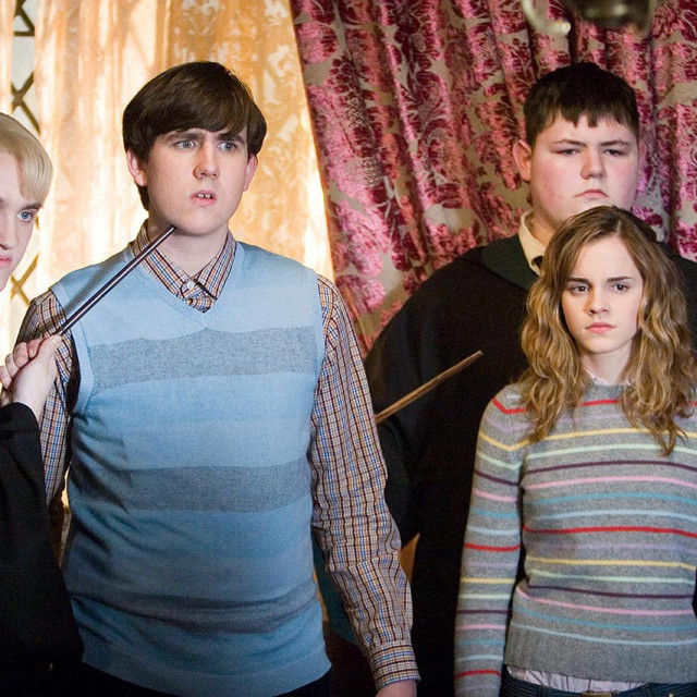 Tom Felton, Matthew Lewis, Emma Watson i Jamie Waylett