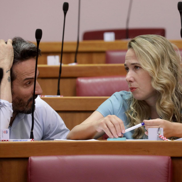 Marin Miletić i Marija Selak Raspudić