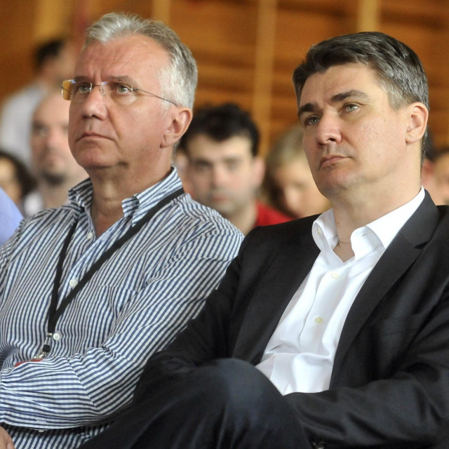 Rajko Ostojić i Zoran Milanović