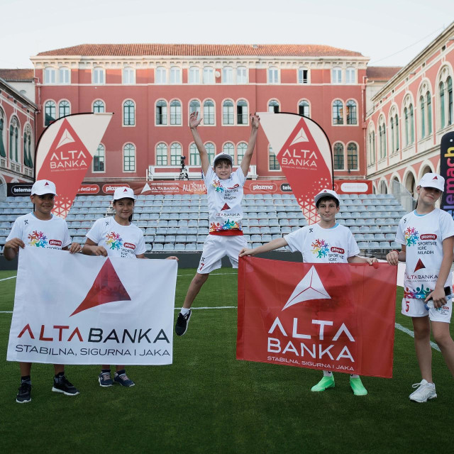 Splitsko finale: ALTA banka podržava Sportske igre mladih, natjecanje tisuća mladih sportaša iz Hrvatske, Srbije, BiH i Slovenije