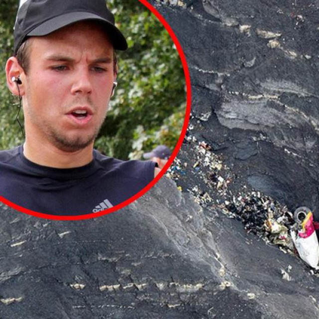 Andreas Lubitz, ostaci zrakoplova