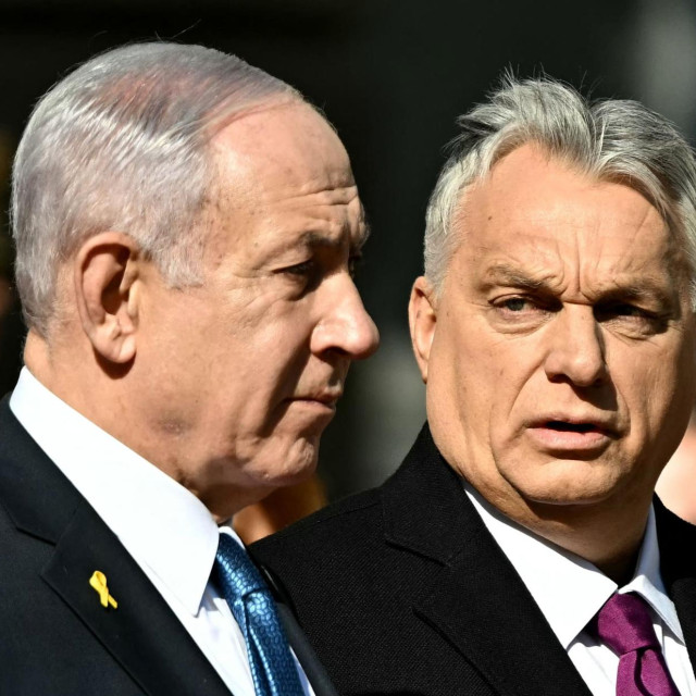 Benjamin Netanyahu i Viktor Orban u Budimpešti