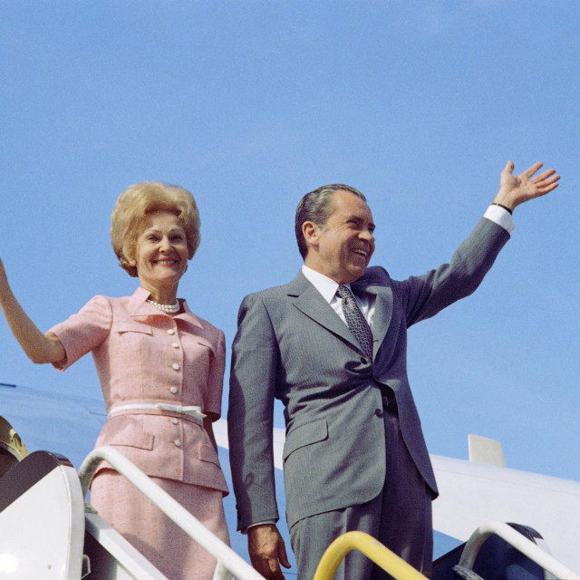 Richard Nixon i njegova supruga Patricia