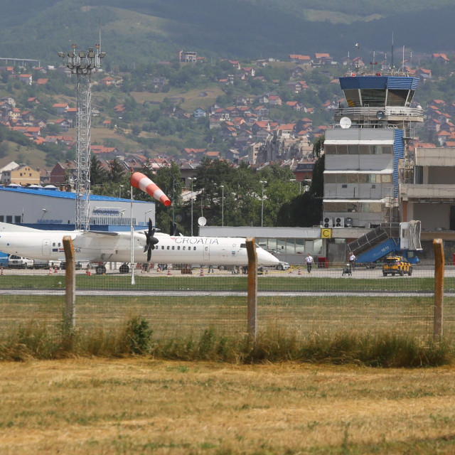 Aerodrom u Sarajevu; ilustracija