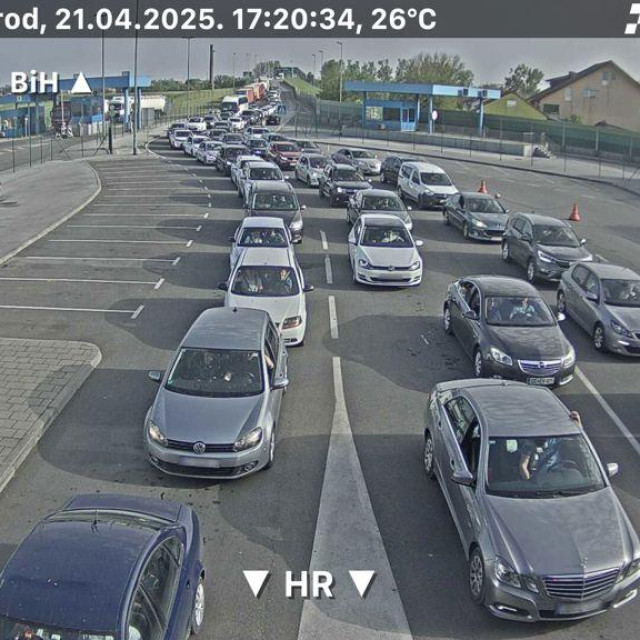 Granični prijelaz kod Slavonskog Broda