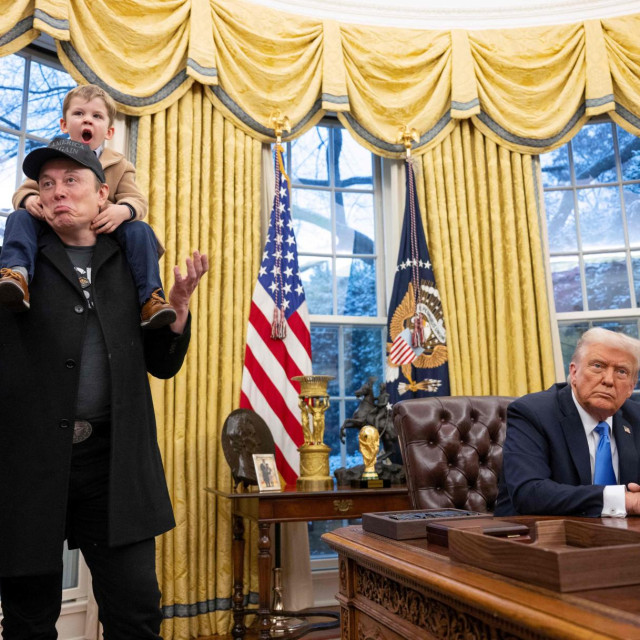 Elon Musk i Donald Trump u Bijeloj kući
