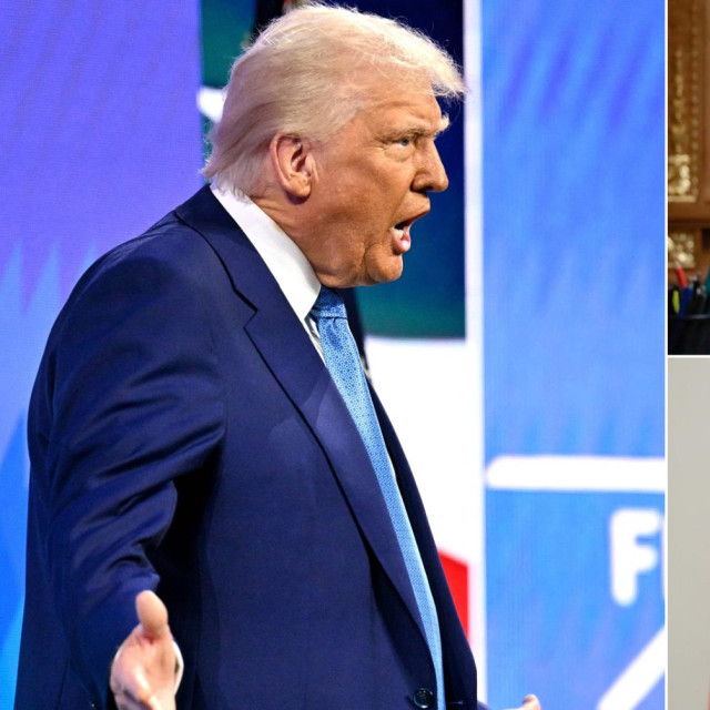 Donald Trump, Volodimir Zelenski i Vladimir Putin