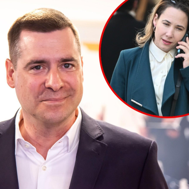 Mislav Herman i Marija Selak Raspudić u krugu