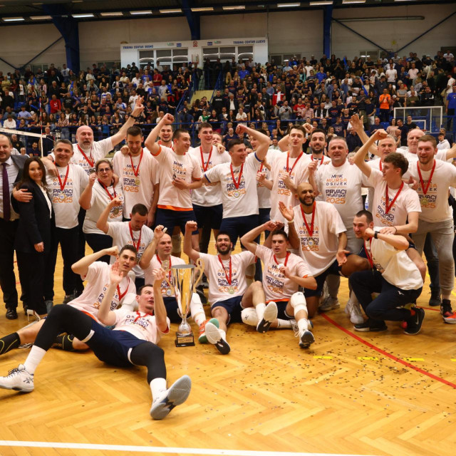 Mursa-Osijek u svom je četvrtom finalu PH u klupskoj povijesti, napokon prvi puta došla i do trofeja prvaka