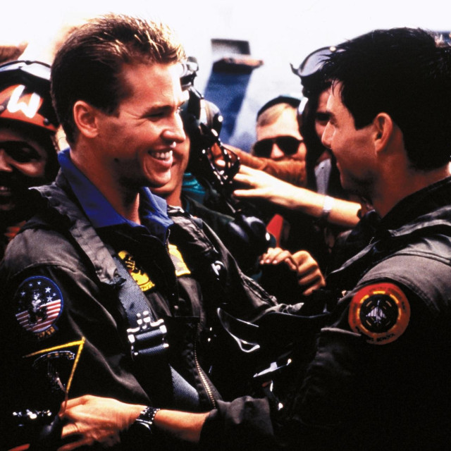 Val Kilmer i Tom Cruise, Top Gun, 1986., film redatelja Tonyja Scotta, Paramount Pictures

 

 