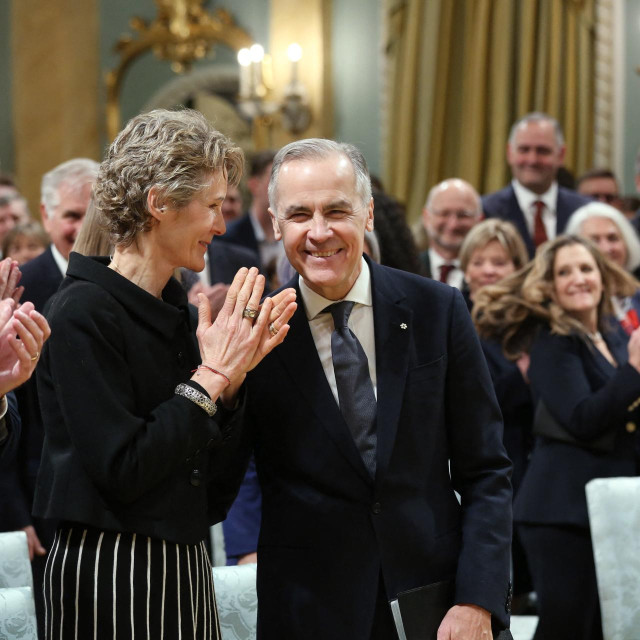 Kanadski premijer Mark Carney i supruga Diana Fox Carney