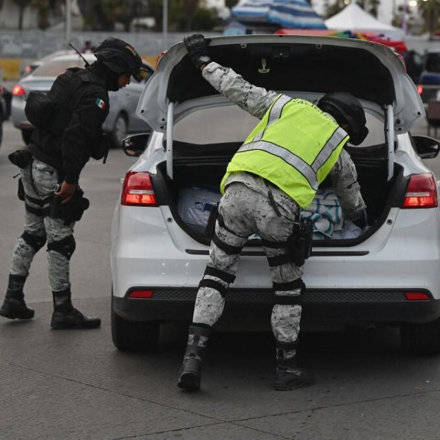 Policijske provjere na granici, ilustracija